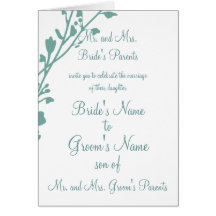 L'Invitation-Deux chrétienne de mariage deviennent Carte De Vœux