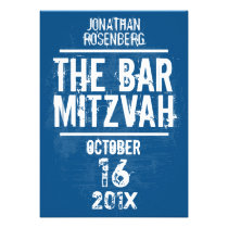 L'invitation toute de Mitzvah de barre de groupe d invitations
