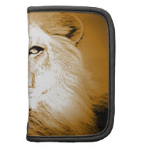 Lion pochettes folios