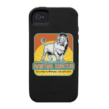 Lion animal de délivrance iPhone 4 case
