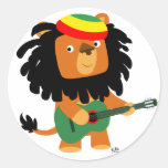 Lion d'autocollant de Zion
