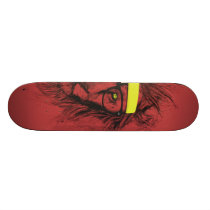 lion de hippie (rouge) planches à roulettes