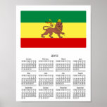 Lion de reggae de Rasta de Judah Affiches