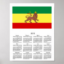 Lion de reggae de Rasta de Judah Affiches
