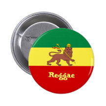 Lion de reggae de Rasta de Judah Badge