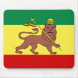 Lion de reggae de Rasta de Judah Tapis De Souris