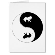 Lion de Yin Yang Cartes