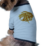Lion d'or vêtement pour animal domestique