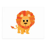 Lion doux cartes postales