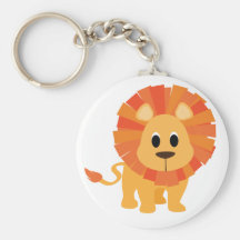 Lion doux porte-clés