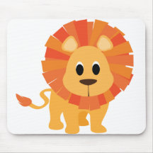 Lion doux tapis de souris