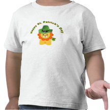 Lion drôle de chemise d'enfant de T-shirt du jour 