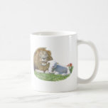 lion et l'agneau tasses à café