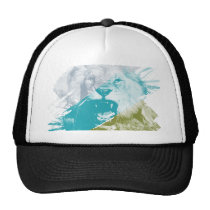 Lion féroce casquettes