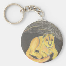 Lion Keychain de bébé par Julia Hanna Porte-clefs