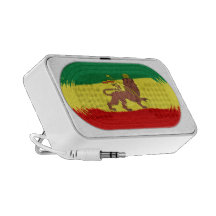 Lion mignon de drapeau de Rastafari de reggae de h