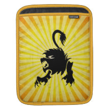 Lion noir ; Lion Housses iPad