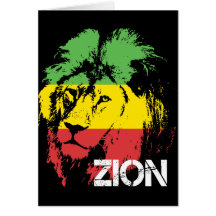 Lion Zion Cartes De Vœux