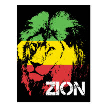 Lion Zion Cartes Postales