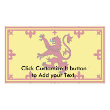 Lionrampant, Royaume-Uni Carte De Visite