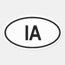 L'IOWA "IA " ADHÉSIF