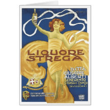 Liqoure Strega Cartes De Vœux