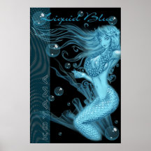 LiquidBlue Poster