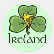 L'Irlande Autocollants