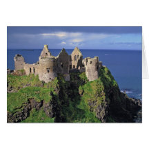 L'Irlande du Nord, comté Antrim, Dunluce Carte De Vœux