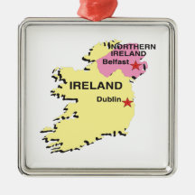 L'Irlande Ornements De Noël