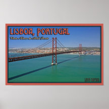 Lisbonne - 25ème du pont d'avril affiches