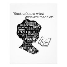 Lisez Jane Austen Invitations Personnalisables
