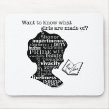 Lisez Jane Austen Tapis De Souris