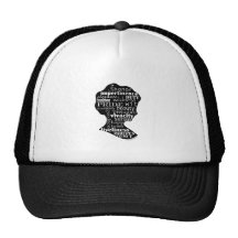 Lisez la camée de Jane Austen Casquette