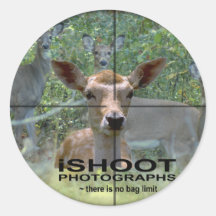 l'iSHOOT PHOTOGRAPHIE (il n'y a aucune limite de s Autocollants Ronds