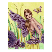 Lissa - carte postale de fée de fleur