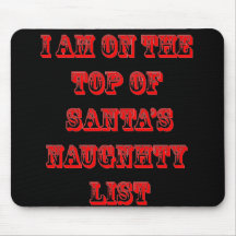 LISTE VILAINE TAPIS DE SOURIS
