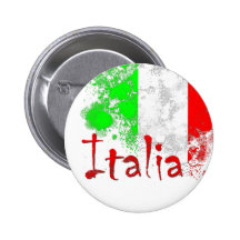 L'Italie Badges Avec Agrafe
