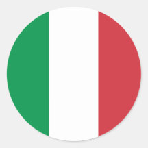 L'Italie - drapeau national italien Autocollants