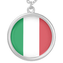L'Italie - drapeau national italien Bijouterie Fantaisie