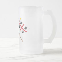 L'Italie et les drapeaux croisés par Sardegna Mugs
