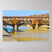 L'Italie, Firenze, Ponte Vecchio Affiches