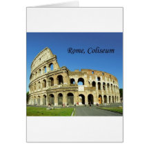 L'Italie, Rome, Colisé romain (St.K.) Cartes De Vœux