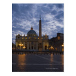 L'Italie, Rome, Ville du Vatican, la basilique de  Carte Postale