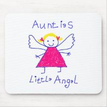Little Angel de tante Tapis De Souris