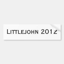 Littlejohn 2012 autocollants pour voiture