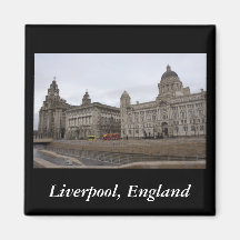 Liverpool, Angleterre Aimants Pour Réfrigérateur