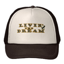 Livin le rêve casquettes de camionneur