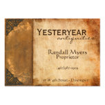 Livre antique cartes de visite personnelles
