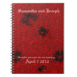 Livre de planificateur de mariage damassé carnets